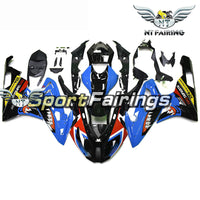 Fit for BMW 2015-2016 S1000RR Blue Black Injection Mold Fairing Plastic N009