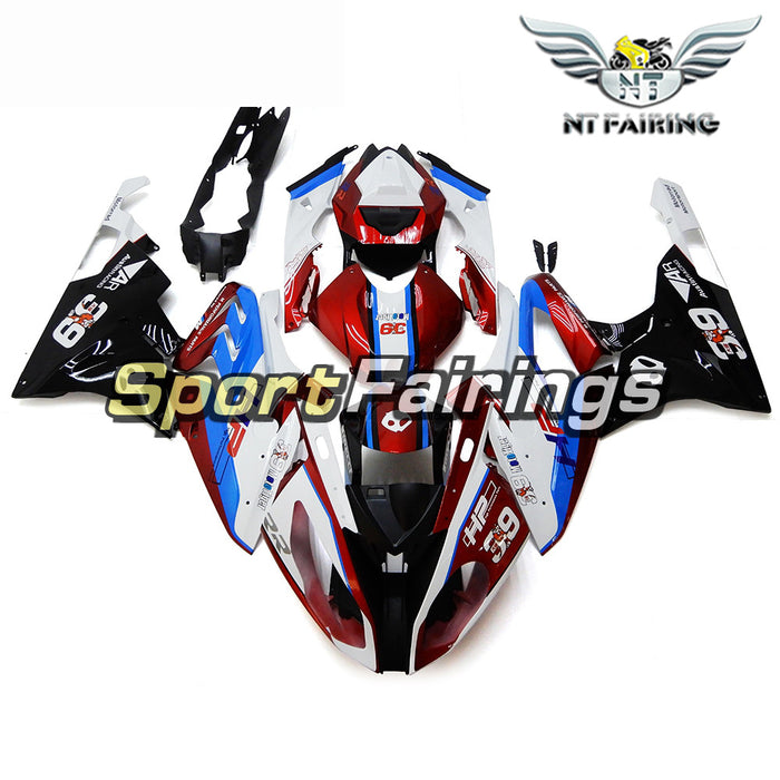 Fit for BMW 2015-2016 S1000RR Blue Red White Black Injection Mold Fairing Plastic N013