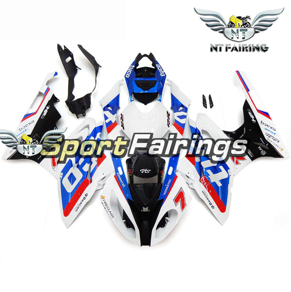 Fit for BMW 2015-2016 S1000RR Blue White Black Injection Mold Fairing Plastic N014