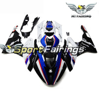Fit for BMW 2015-2016 S1000RR Blue White Black Injection Mold Race Fairing Plastic N015
