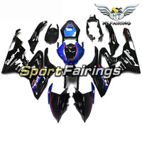 Fit for BMW 2015-2016 S1000RR Blue Black Injection Mold Race Fairing Plastic N016