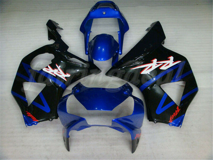 NT Aftermarket Injection ABS Plastic Fairing Fit for CBR954RR 2002-2003 Blue Black N014