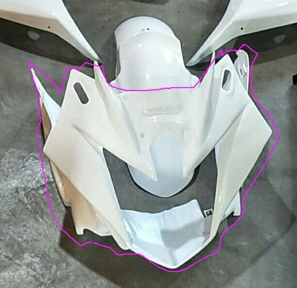 White Front Fairing Fit for YAMAHA FZ6R 2012