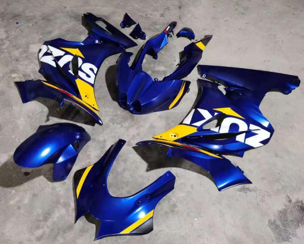 NT Aftermarket Injection ABS Plastic Fairing Fit for GSXR 1000 2017-2025 Blue Yellow White N3744