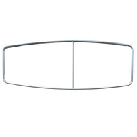 Two-seater Clear Kayak / Transparent boat / Clear Canoe / See through Kayak with aluminum frame, foam seat and white paddle.