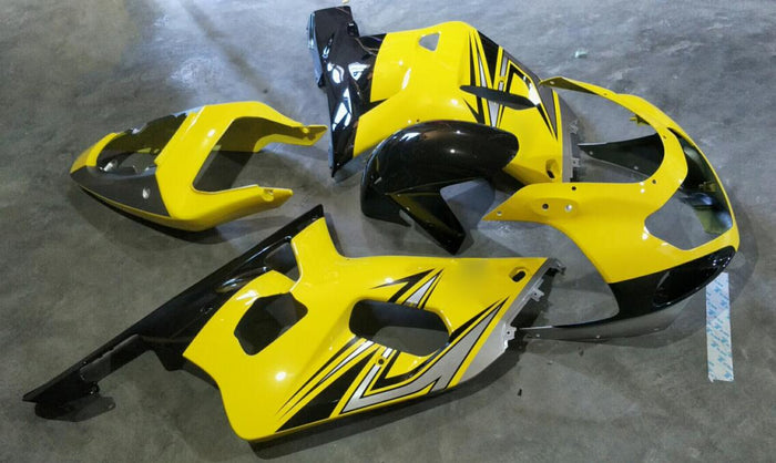 MSB Injection Mold Yellow Fairing Fit for  2001-2003 GSXR 600 750 N061