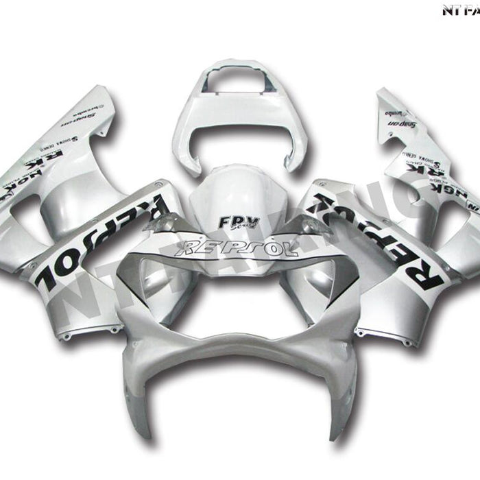 NT Injection Mold Fairing White Set Fit for ABS Honda CBR929RR 2000-2001 N018