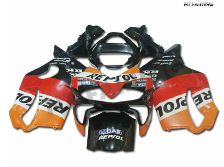 NT Fairing Fit for Honda 2001-2003 CBR600 F4i N008- Orange Red Black | ABS Injection