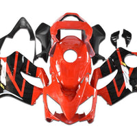 NT Red Black Injection Tank Cover Fairing Kit Fit for Honda 2001-2003 CBR600 F4I U001