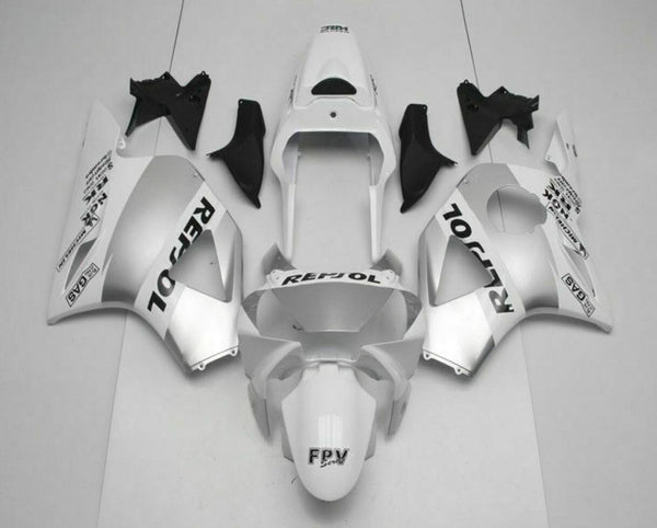 NT Aftermarket Injection ABS Plastic Fairing Fit for CBR954RR 2002-2003 White Silver Black N027