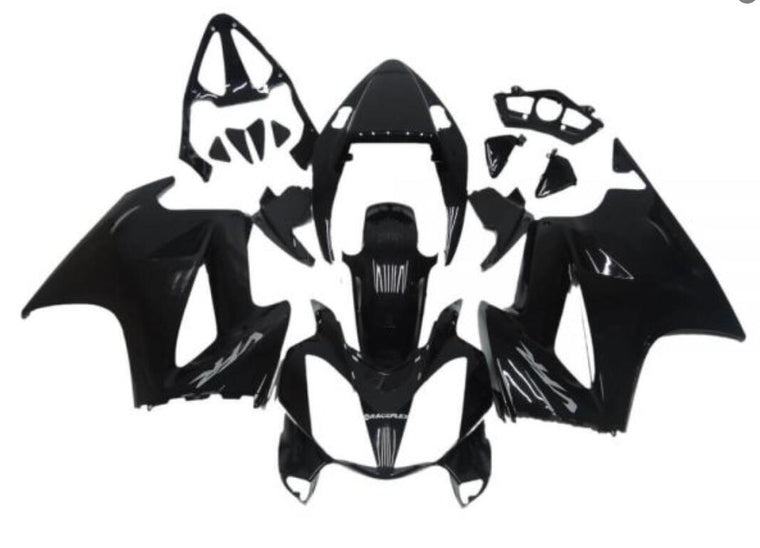 NT Fairing Fit for Honda 2002-2012 VFR800 N004- Gloss Black | ABS Injection, US Stock