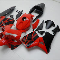 NT Aftermarket Injection ABS Plastic Fairing Fit for CBR600RR 2003-2004 Black Red N079