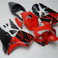 NT Aftermarket Injection ABS Plastic Fairing Fit for CBR600RR 2003-2004 Black Red N079