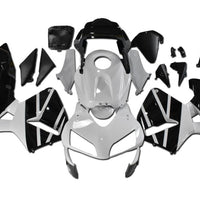 NT Aftermarket Injection ABS Plastic Fairing Fit for CBR600RR 2003-2004 White Black N099