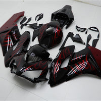 NT Aftermarket Injection ABS Plastic Fairing Fit for CBR1000RR 2004-2005 Red Black N001