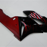 NT Aftermarket Injection ABS Plastic Fairing Fit for CBR1000RR 2004-2005 Red Black N001