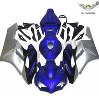 NT Aftermarket Injection ABS Plastic Fairing Fit for CBR1000RR 2004-2005 Blue Silver N130