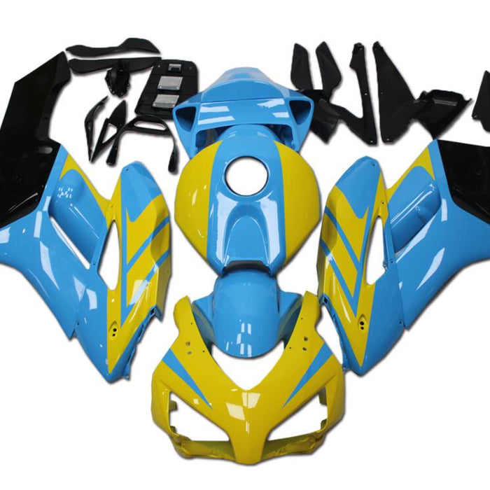 NT Aftermarket Injection ABS Plastic Fairing Fit for CBR1000RR 2004-2005 Blue Yellow Black N131