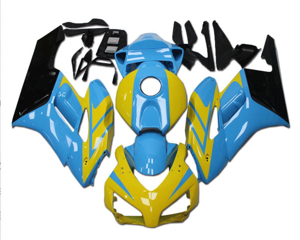 NT Aftermarket Injection ABS Plastic Fairing Fit for CBR1000RR 2004-2005 Blue Yellow Black N131