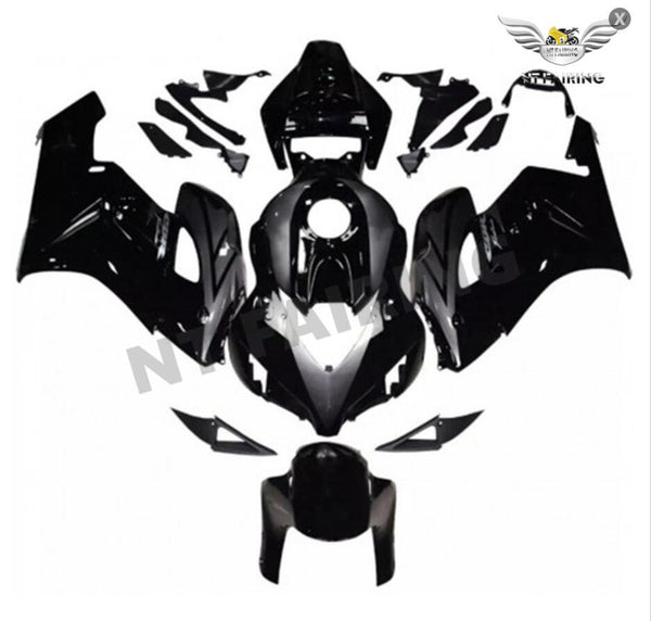 NT Aftermarket Injection ABS Plastic Fairing Fit for CBR1000RR 2004-2005 Black Gray N135