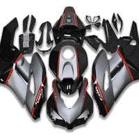 US STOCK NT Aftermarket Injection ABS Plastic Fairing Fit for CBR1000RR 2004-2005 Black Gray Red N155 Available in CA