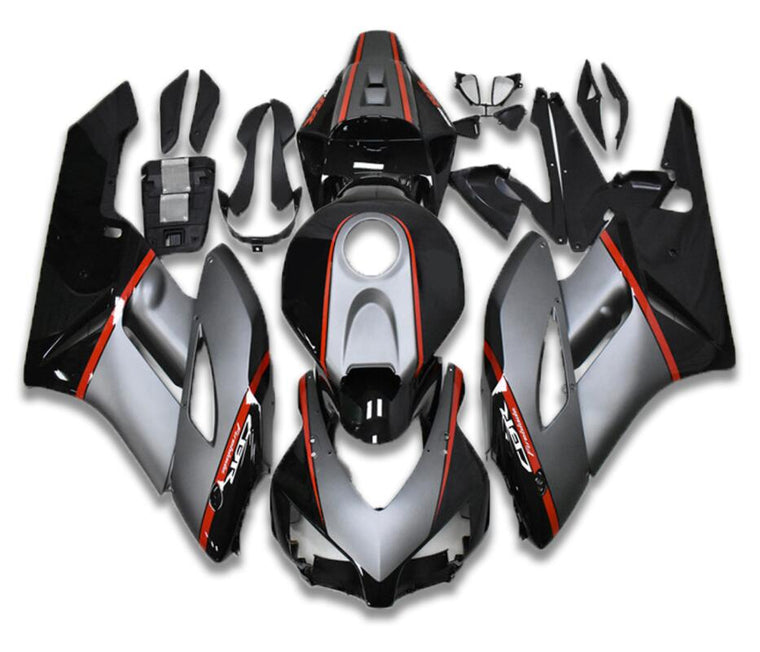 NT Fairing Fit for Honda 2004-2005 CBR1000RR N155- Black Gray Red | ABS Injection, US Stock