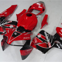 US STOCK NT Aftermarket Injection ABS Plastic Fairing Kit Fit for CBR600RR 2005 2006 Red Black N101 Available in CA