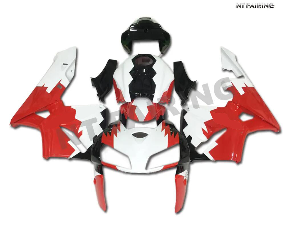 NT Fairing Fit for Honda 2005-2006 CBR600RR N109- Red White Black | ABS Injection