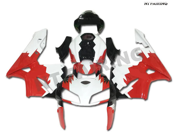NT Aftermarket Injection ABS Plastic Fairing Kit Fit for CBR600RR 2005 2006 Red White Black N109
