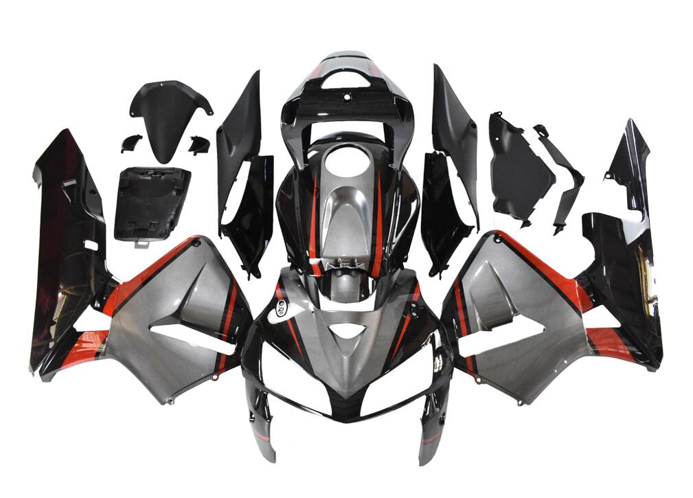 NT Fairing Fit for Honda 2005-2006 CBR600RR N130- Gray Black Red | ABS Injection