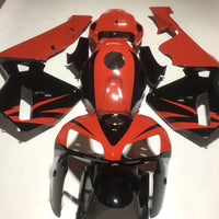 NT Aftermarket Injection ABS Plastic Fairing Kit Fit for CBR600RR 2005 2006 Red Black N2733