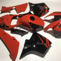 NT Aftermarket Injection ABS Plastic Fairing Kit Fit for CBR600RR 2005 2006 Red Black N2733