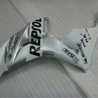 NT Aftermarket Injection ABS Plastic Fairing Fit for CBR1000RR 2006-2007 White Silver Black N001