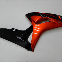 US STOCK NT Aftermarket Injection ABS Plastic Fairing Fit for CBR1000RR 2006-2007 Orange Black N002 Available in CA