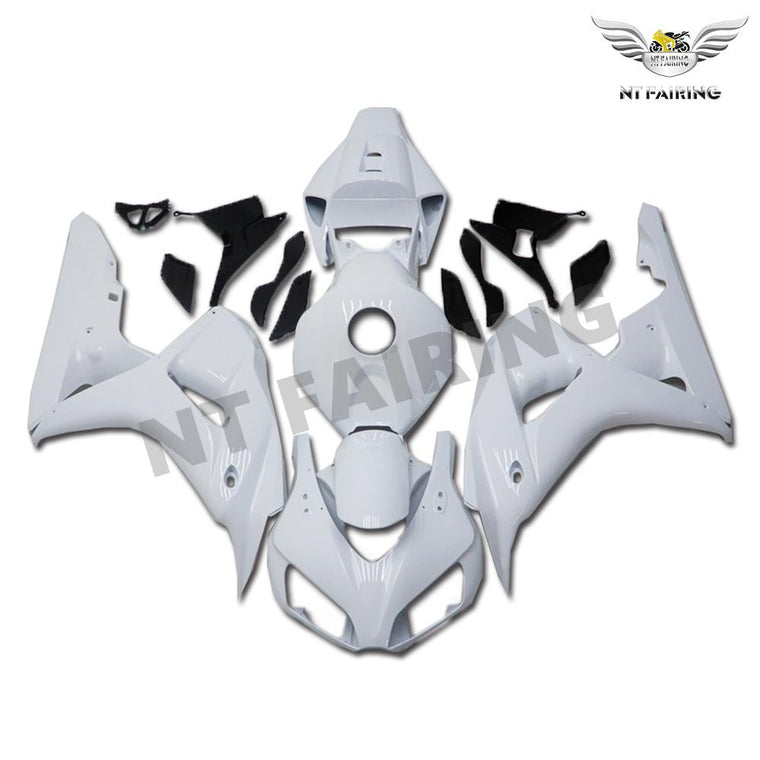 NT Fairing Fit for Honda 2006-2007 CBR1000RR N009- Glossy White | ABS Injection, US Stock