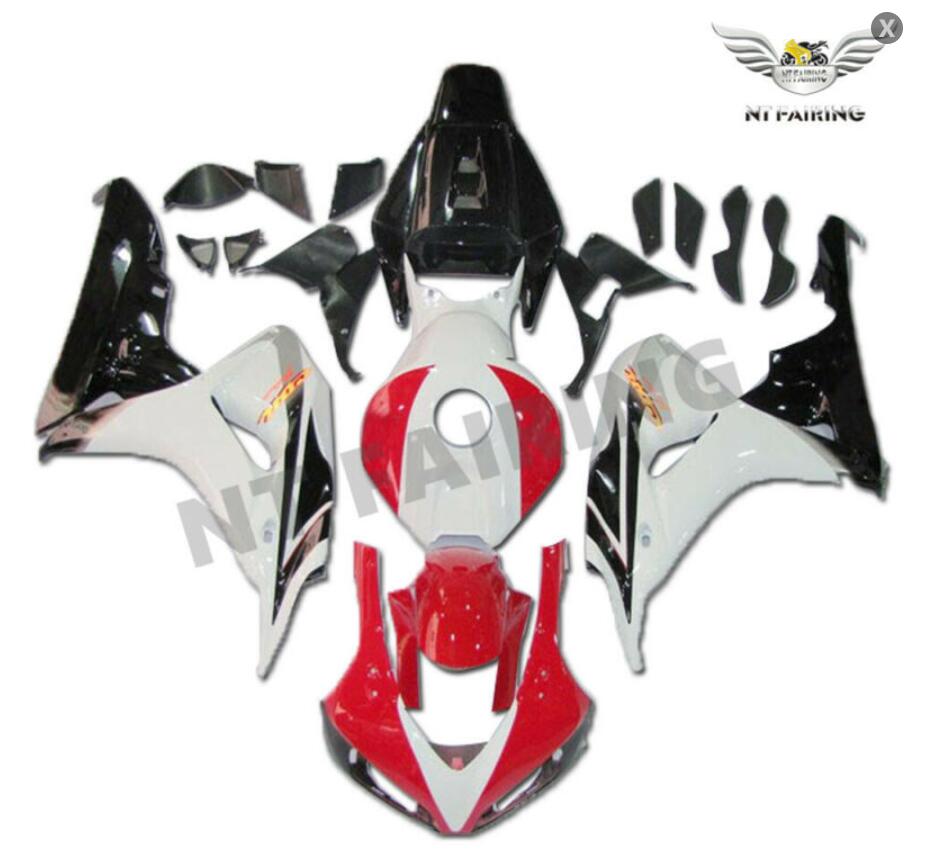 NT Fairing Fit for Honda 2006-2007 CBR1000RR N019- Red White Black | ABS Injection