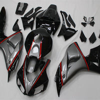 NT Injection Silver Gray Red Bodywork Fairing Kit Fit for Honda 2006-2007 CBR1000RR N0135