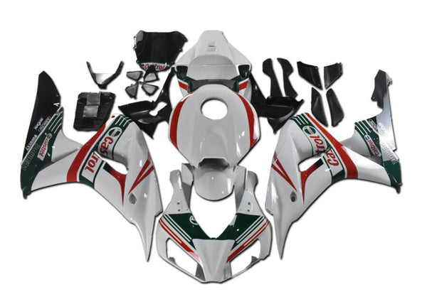 NT Aftermarket Injection ABS Plastic Fairing Fit for CBR1000RR 2006-2007 White Green Red N137