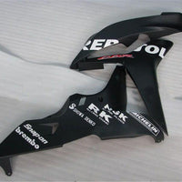 US STOCK NT Aftermarket Injection ABS Plastic Fairing Fit for CBR600RR 2007-2008 Black N014 Available in TX