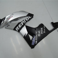 US STOCK NT Aftermarket Injection ABS Plastic Fairing Fit for CBR600RR 2007-2008 Silver Black N062 Available in CA