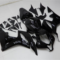 NT Aftermarket Injection ABS Plastic Fairing Fit for CBR600RR 2007-2008 Glossy Black N069