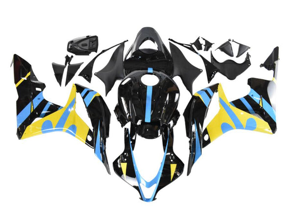 NT Aftermarket Injection ABS Plastic Fairing Fit for CBR600RR 2007-2008 Yellow Blue Black N103