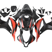 NT Aftermarket Injection ABS Plastic Fairing Fit for CBR600RR 2007-2008 Red Black N105