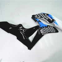 US STOCK NT Aftermarket Injection ABS Plastic Fairing Fit for CBR600RR 2007-2008 Black White Blue N059 Available in CA