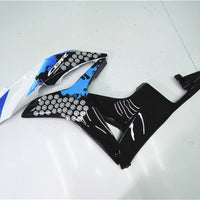 US STOCK NT Aftermarket Injection ABS Plastic Fairing Fit for CBR600RR 2007-2008 Black White Blue N059 Available in CA