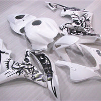 NT Aftermarket Injection ABS Plastic Fairing Fit for CBR600RR 2007-2008 Black White N078