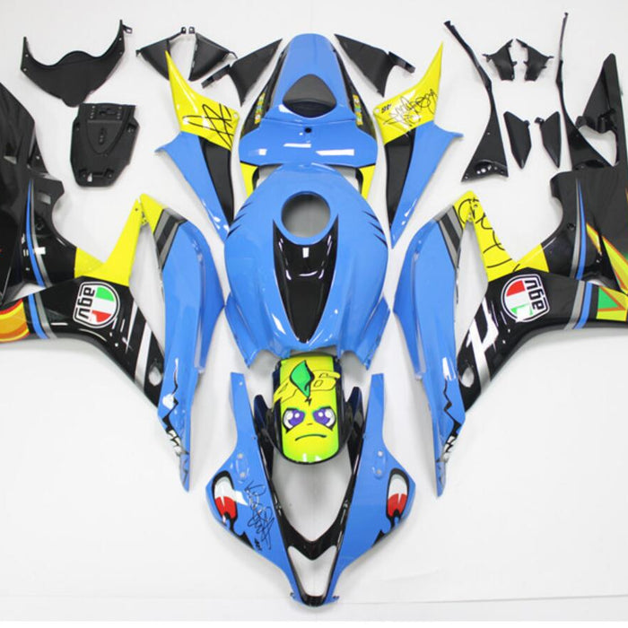NT Aftermarket Injection ABS Plastic Fairing Fit for CBR600RR 2007-2008 Shark N089
