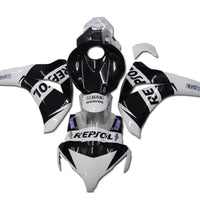 NT Aftermarket Injection ABS Plastic Fairing Fit for CBR1000RR 2008-2011 White Black N007