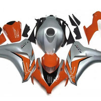 NT Aftermarket Injection ABS Plastic Fairing Fit for CBR1000RR 2008-2011 Orange Gray N101