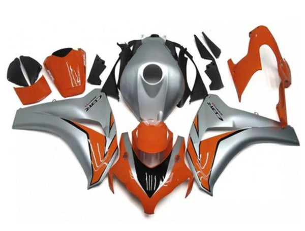 NT Aftermarket Injection ABS Plastic Fairing Fit for CBR1000RR 2008-2011 Orange Gray N101